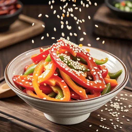 Mini Bell Pepper Doenjang Salad
