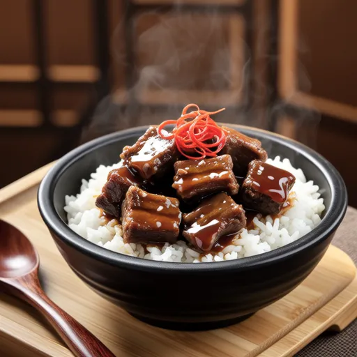 Galbi Stew Rice Bowl