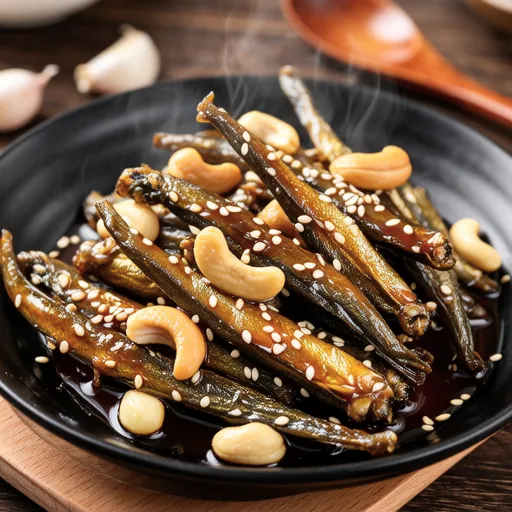 Savory Stir-fried Anchovies with Nuts