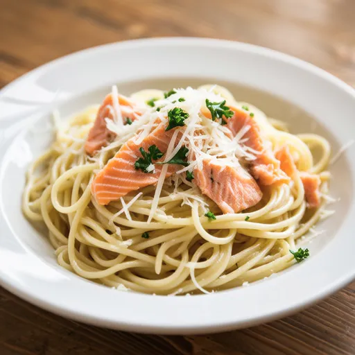 Salmon Cream Pasta