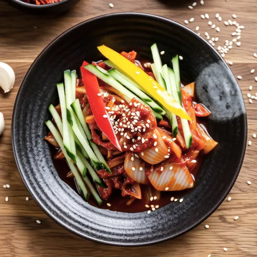 Paprika Cucumber Salad