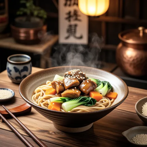 Saba Canned Mackerel Stir-fried Udon