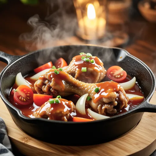 Chicken Tomato Miso Stir-fry