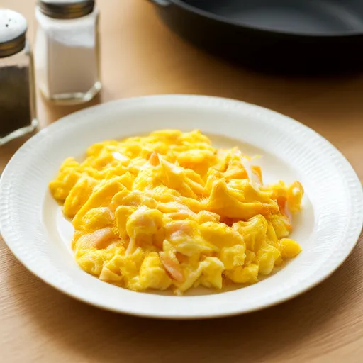 Risoto rápido de frango com ovos