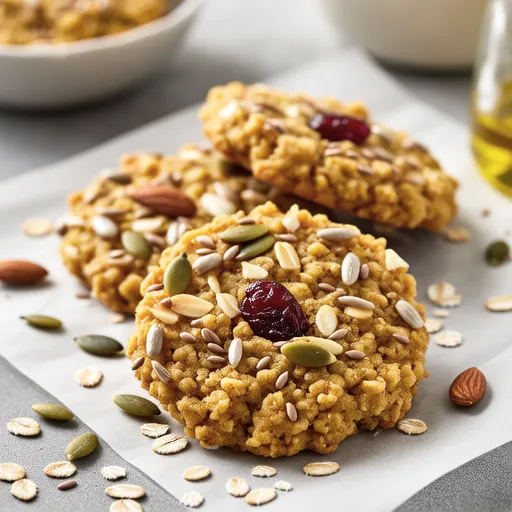 Sweet Potato and Nut Cookies