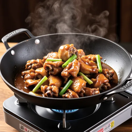 Chicken Stir-fry with Miso and Scallions