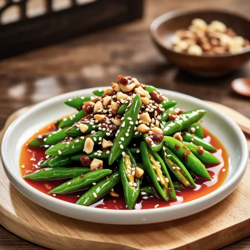 Crispy Green Chili Doenjang Salad