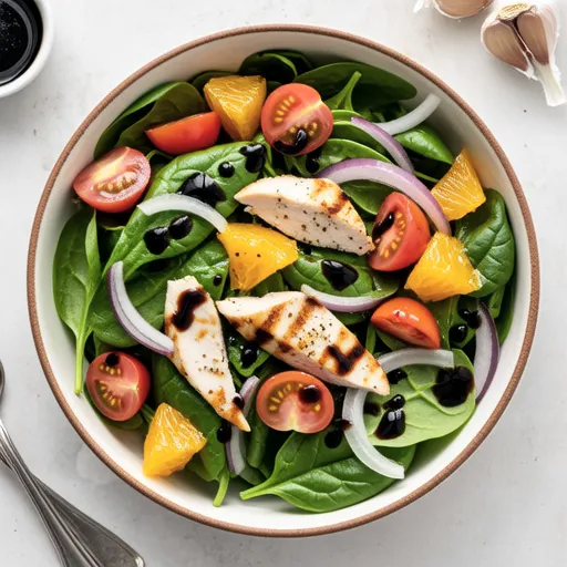 Anti-aging Spinach and Tomato Salad