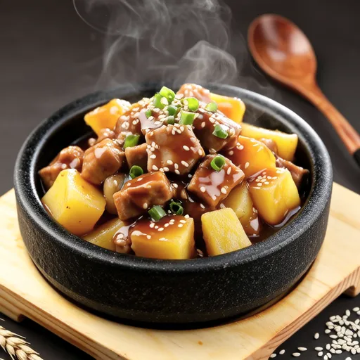 Spam Potato Braised Recipe
