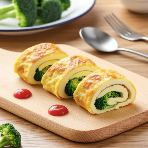 Broccoli Egg Roll