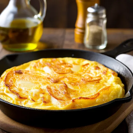 Patates ve Havuçlu İspanyol Omleti