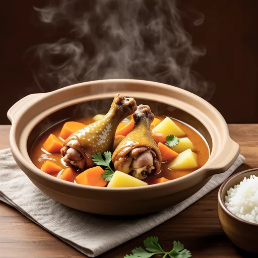 Chicken Drumsticks and Vegetable Curry Stew