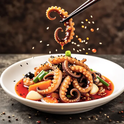 Extreme Spicy Stir-fried Squid