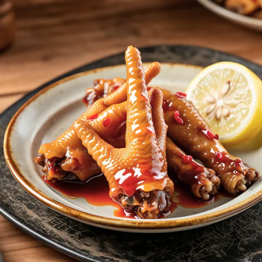 スパイシーな鶏の翼