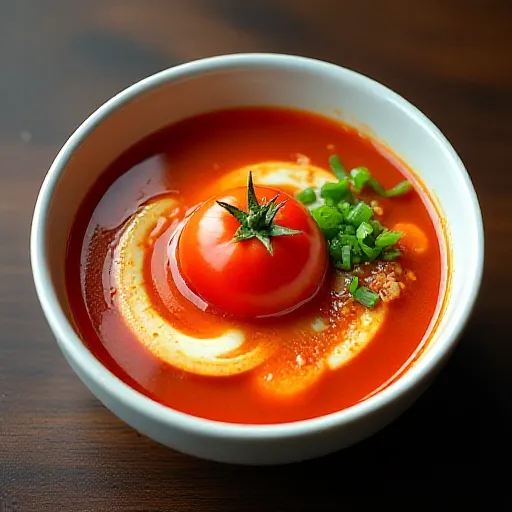 Whole Tomato Hot and Sour Soup