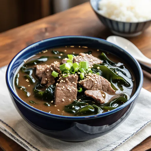 Baek Jong Won's Beef Seaweed Soup