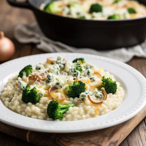 Broccoli Cheese Risotto