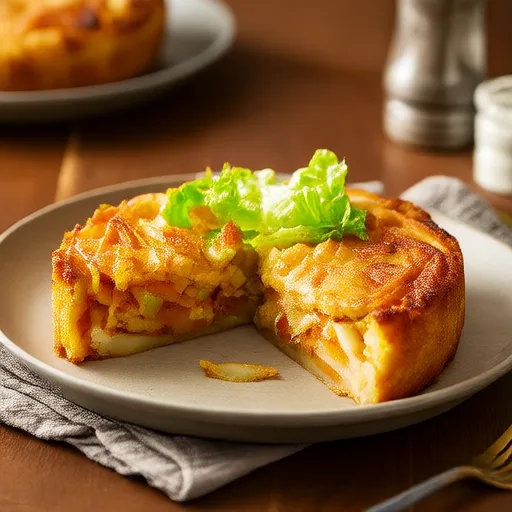 Frittata di Patate, Carote e Uova