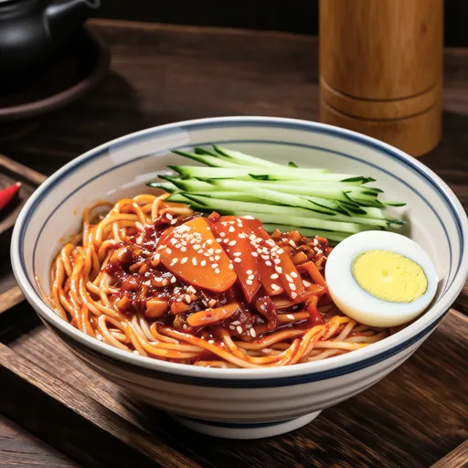 Kimchi Bibim Noodles