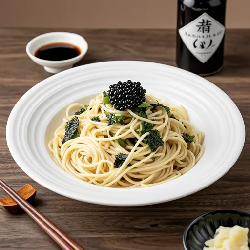 Mentaiko and Shiso Pasta