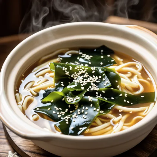 Seri and Wakame Chinese Soup