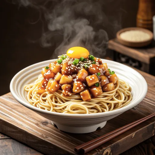 Spicy Pollock Roe Udon