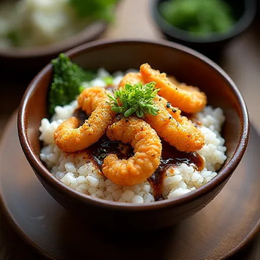 Ebi Tendon (Shrimp Tempura Rice Bowl)