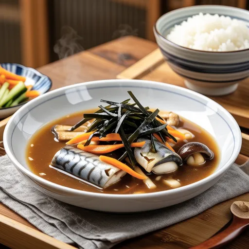 Simmered Mackerel Can and Hijiki