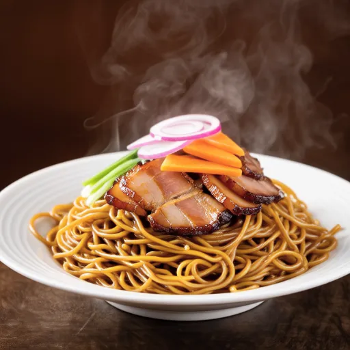 Chanpon Noodles with Ankake Sauce