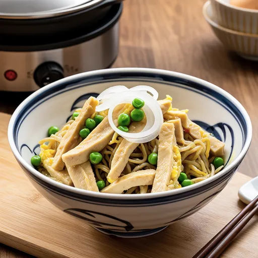 Tofu Sprout and Egg Simmered Dish