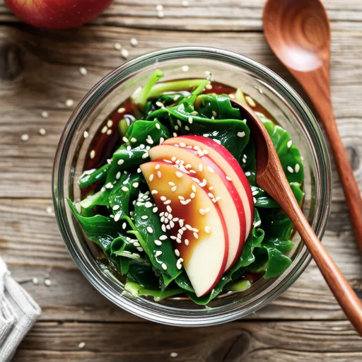 Apple and Stonecrop Salad