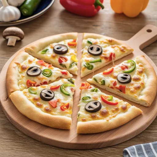 Mandu Skin Pizza (Oven Recipe)