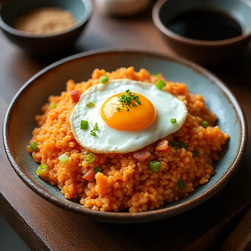 Bacon Kimchi Fried Rice