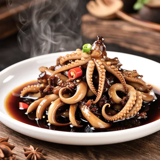 Semi-Dried Squid Braised