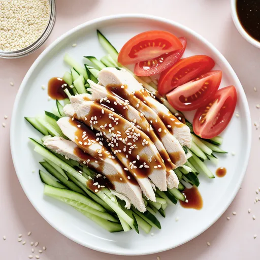 Chicken Breast Sesame Dressing Salad