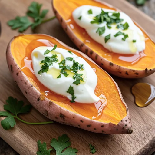 Honey Butter Sweet Potatoes