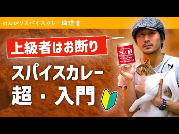 初心者向けスパイスチキンカレー