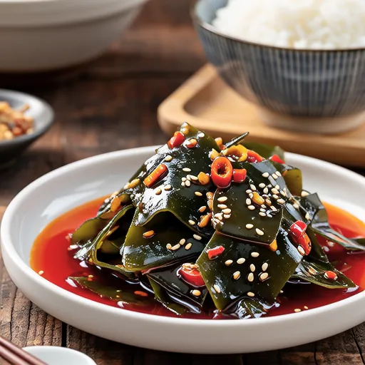 Grilled Seaweed with Dalrae Sauce