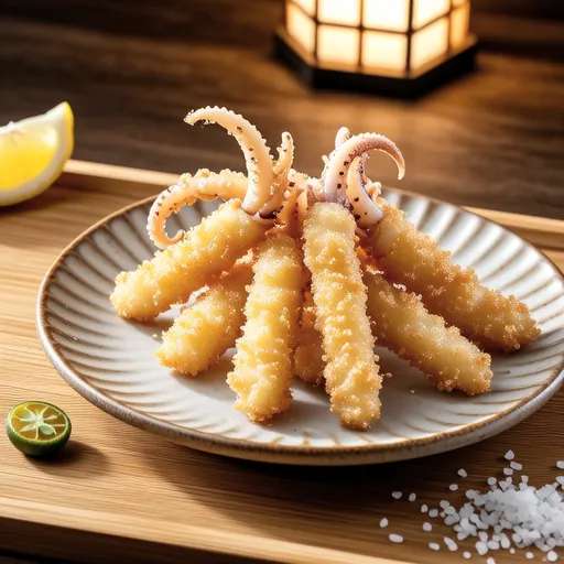 Squid Tentacle Tempura