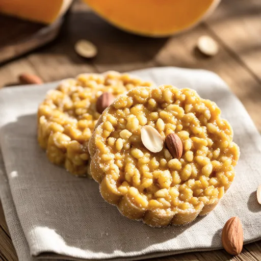 Chewy Pumpkin Rice Cake