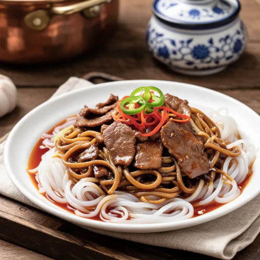 Beef and Burdock Japchae