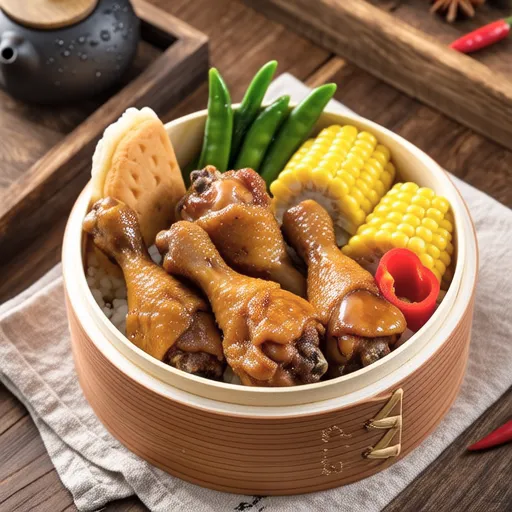 Mustard Chicken Bento