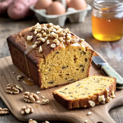 Sweet Potato Microwave Bread