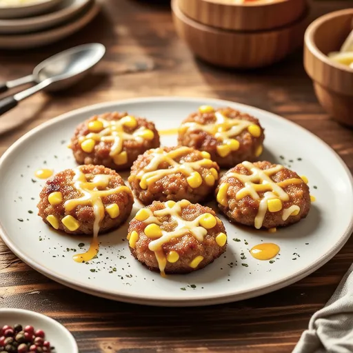 Onion and Cheese Hanpen Patties