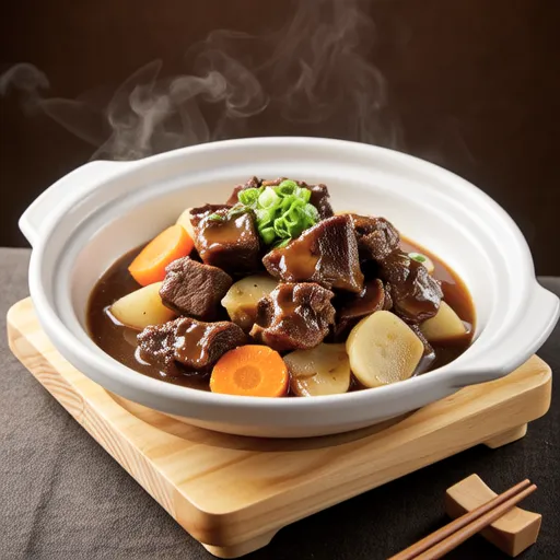 Simmered Beef Tendon (Gyusuji no Nimono)
