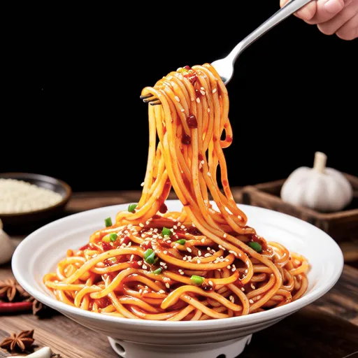 Bibim Guksu (Korean Spicy Mixed Noodles)