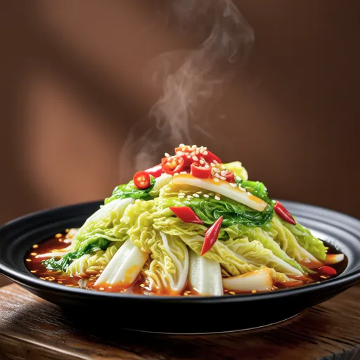 Spicy Stir-fried Napa Cabbage with Cheongyang Chili