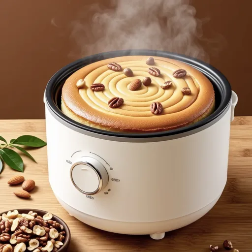 Milk Tea Cake Made in a Rice Cooker