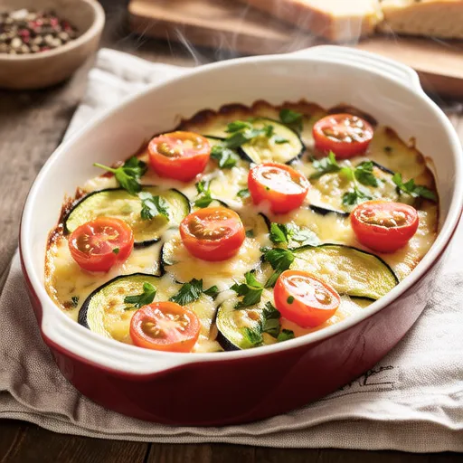 Baked Cheese with Kabocha Squash
