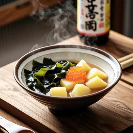 Simmered Wakame and Potato